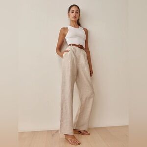 Reformation Vesta Linen Pants